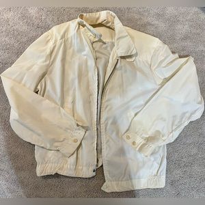 Vintage Crown Off-White Bomber/Wind-Breaker